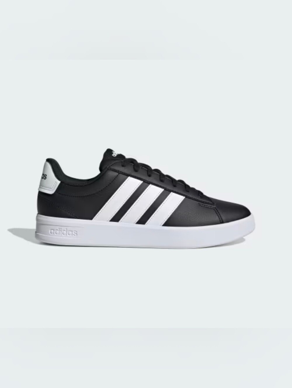 Adidas Mens Grand Court 3.0 Shoes Size 10.5 Wide In Black NWT